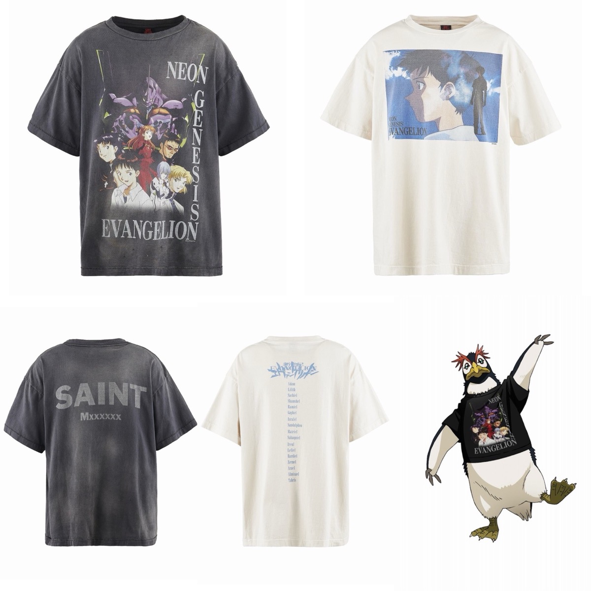 SAINT Mxxxxxx × 新世紀エヴァンゲリオン 24SS 国内4月27日／5月2日