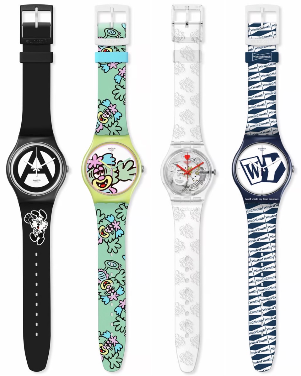 Swatch × VERDY / Wasted Youth / Girls Don't Cry コラボウォッチが