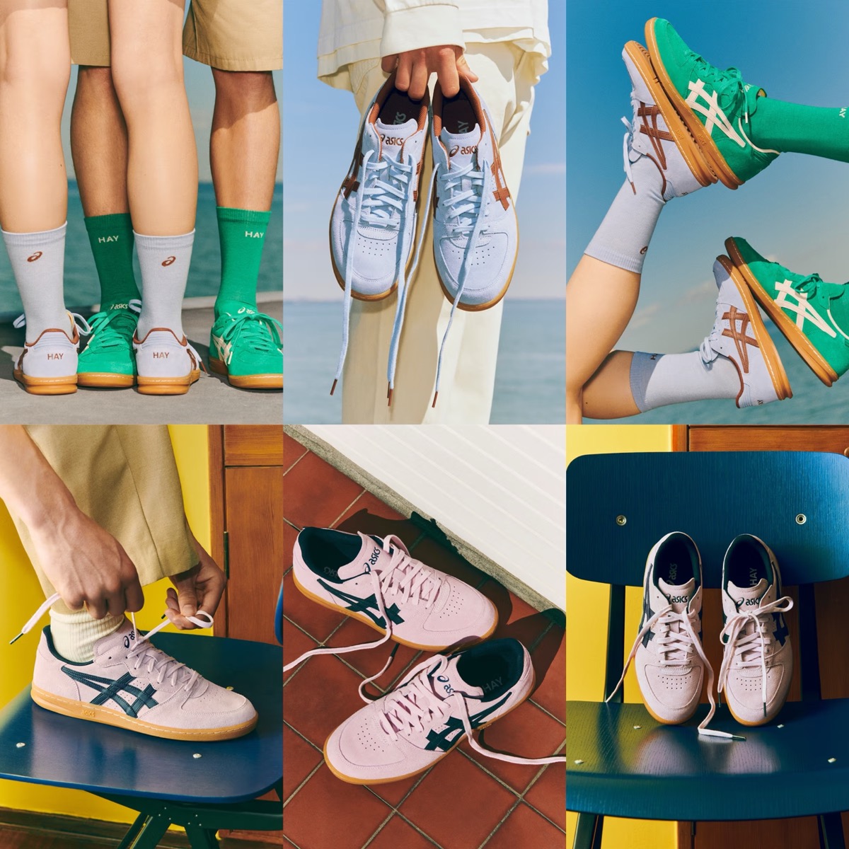 HAY × ASICS Skyhand OG が国内8月1日より発売［1203A563.250