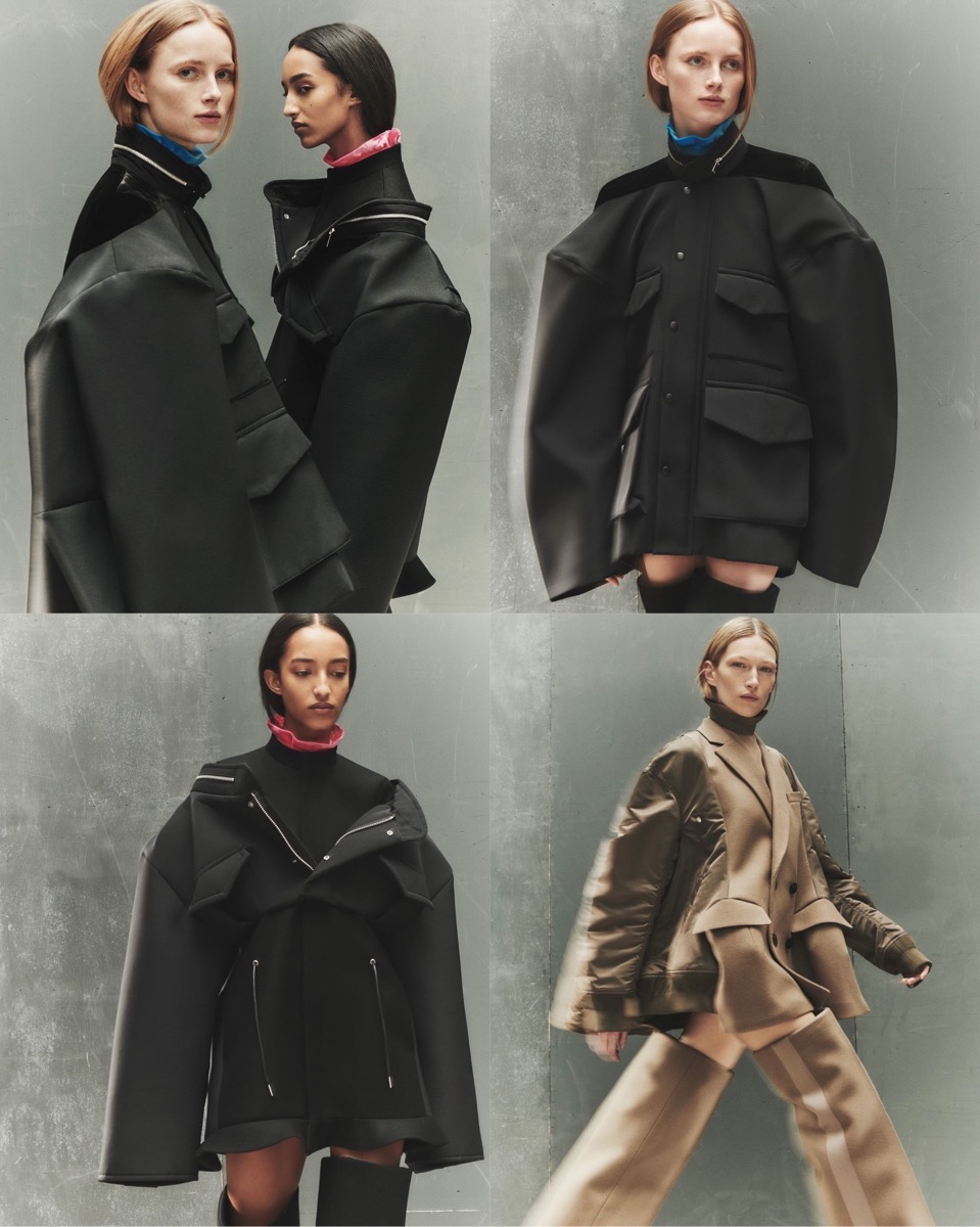 sacai 2024年秋冬コレクションが国内8月30日より発売開始【24AW】 | UP