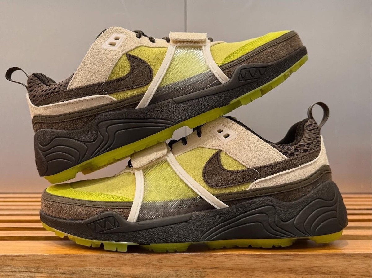 Travis Scott x Nike Zoom Field Jaxx “Limelight”が発売予定［HQ3072