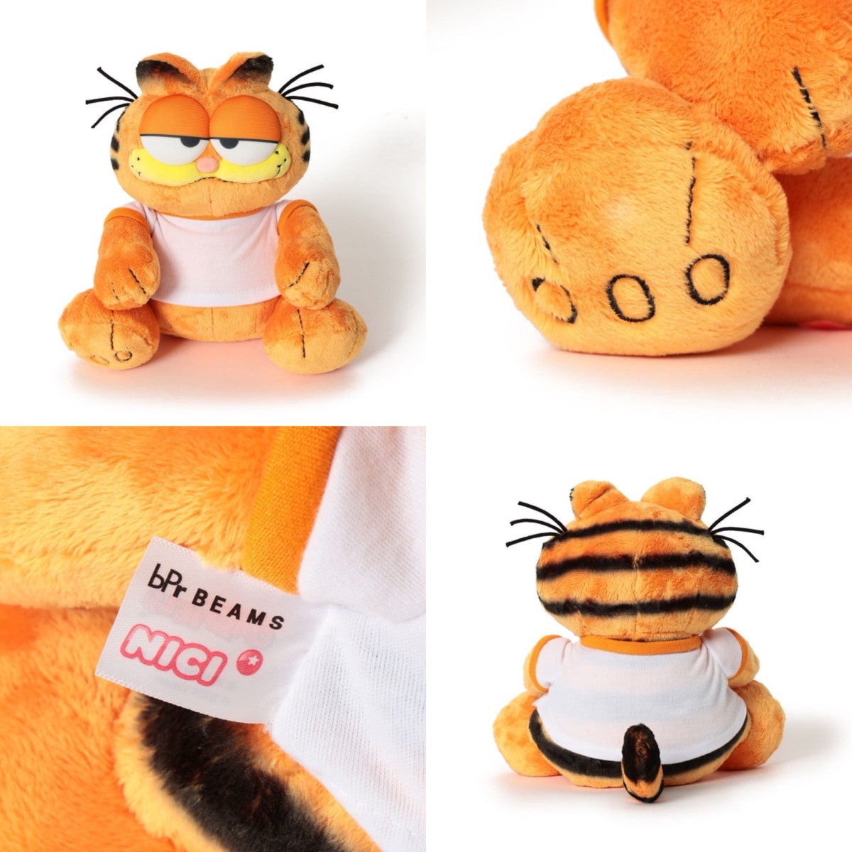 700体限定】NICI x bPr BEAMS 別注 Garfield™ ぬいぐるみの国内