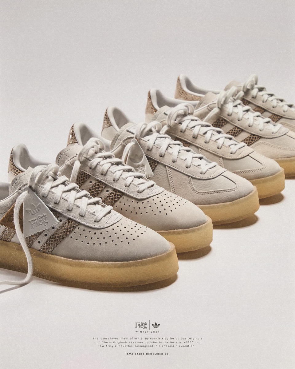 Kith Ronnie Fieg x adidas x Clarks 8th Street Winter 2024が国内10