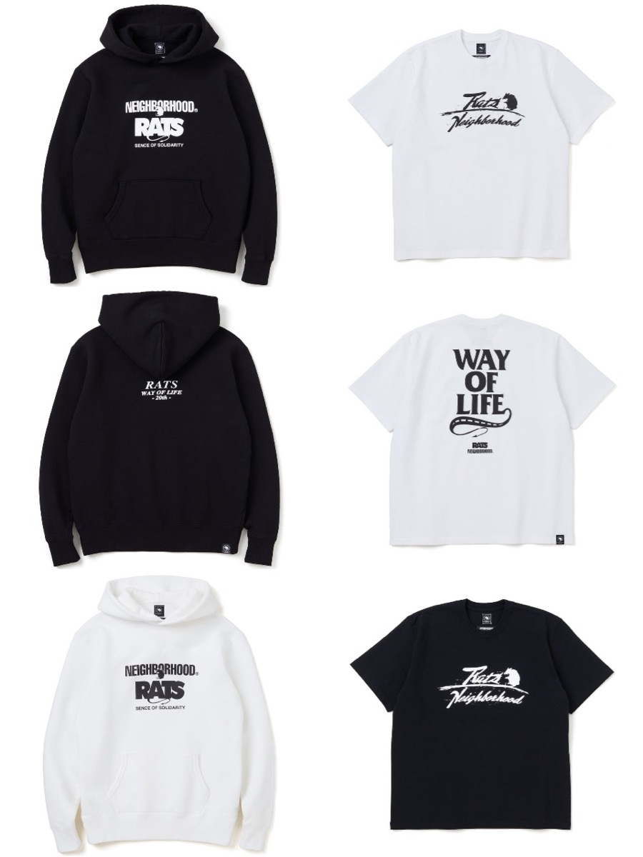 WTAPS x NEIGHBORHOOD x RATS 20周年コラボコレクションが国内1月2日に