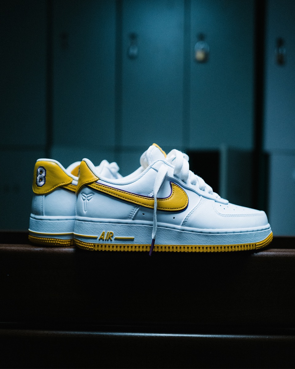 Nike × Kobe Bryant Air Force 1 Low Retro QS “White”が国内12月6日に