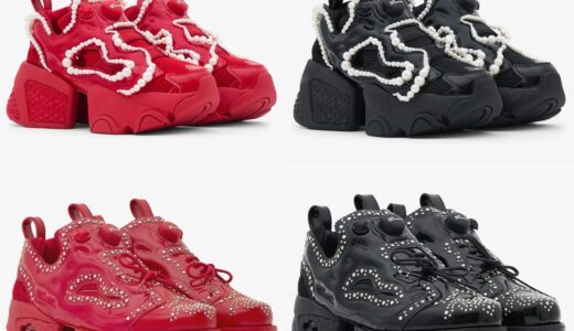noir kei ninomiya x Reebok Instapump Fury “Kuro” & “Aka”が国内4月4