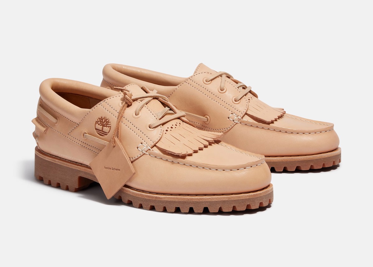 Timberland x Hender Scheme 『Authentic Boat Shoe』が国内3月21日に