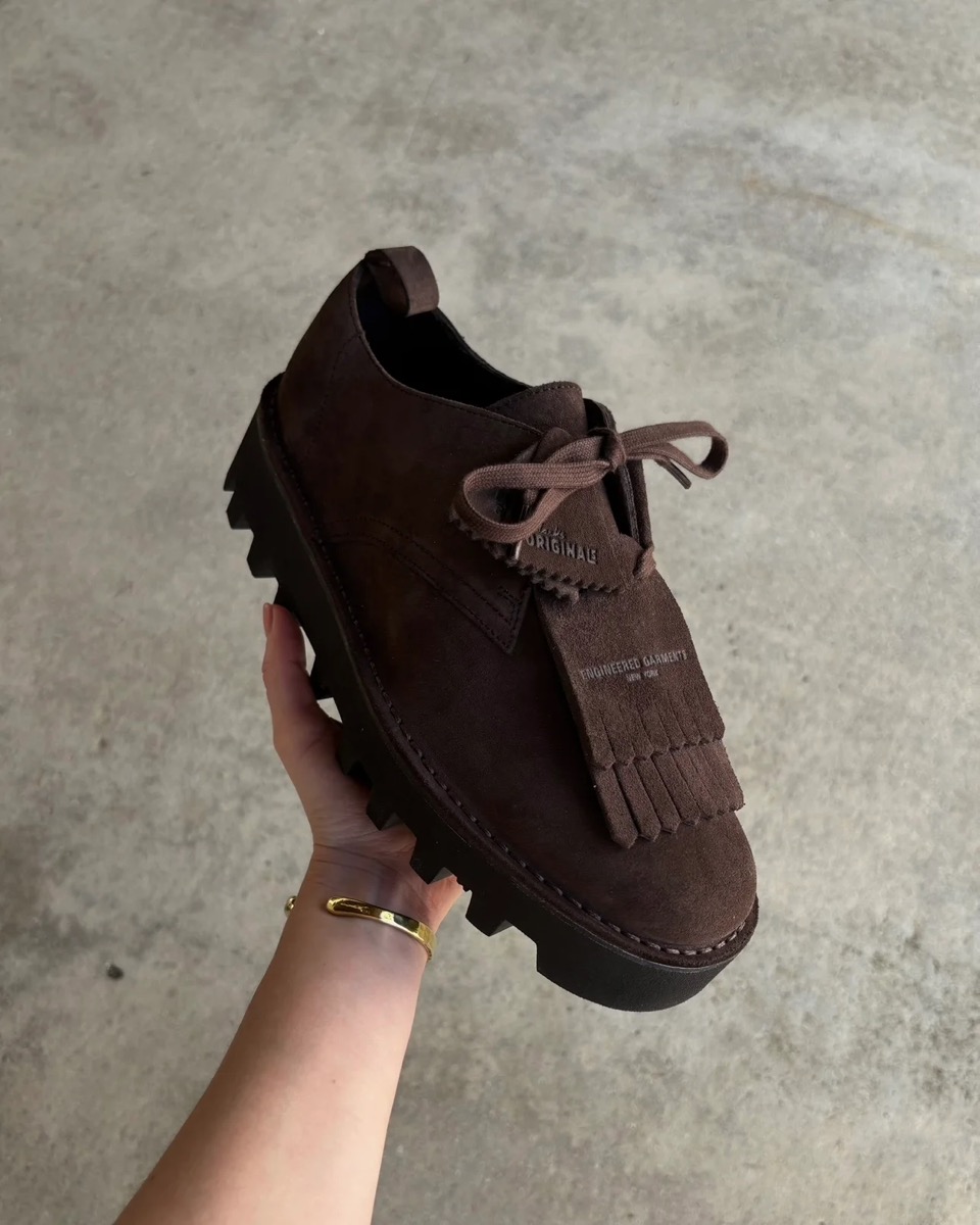 Clarks x ENGINEERED GARMENTS コラボ第2弾『Desert Khan』が国内5月16