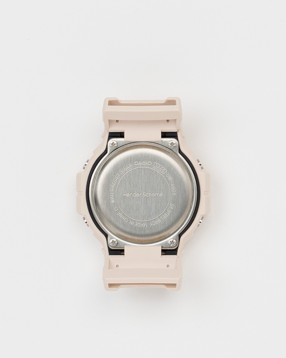 Hender Scheme x G-SHOCK コラボ第4弾『DW-5900』が国内5月23日より