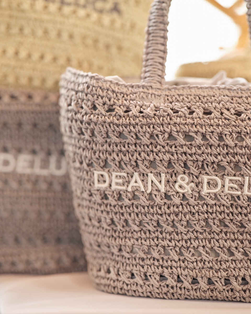 DEAN & DELUCA x BEAMS COUTURE クロッシェバスケットバッグが国内7月8
