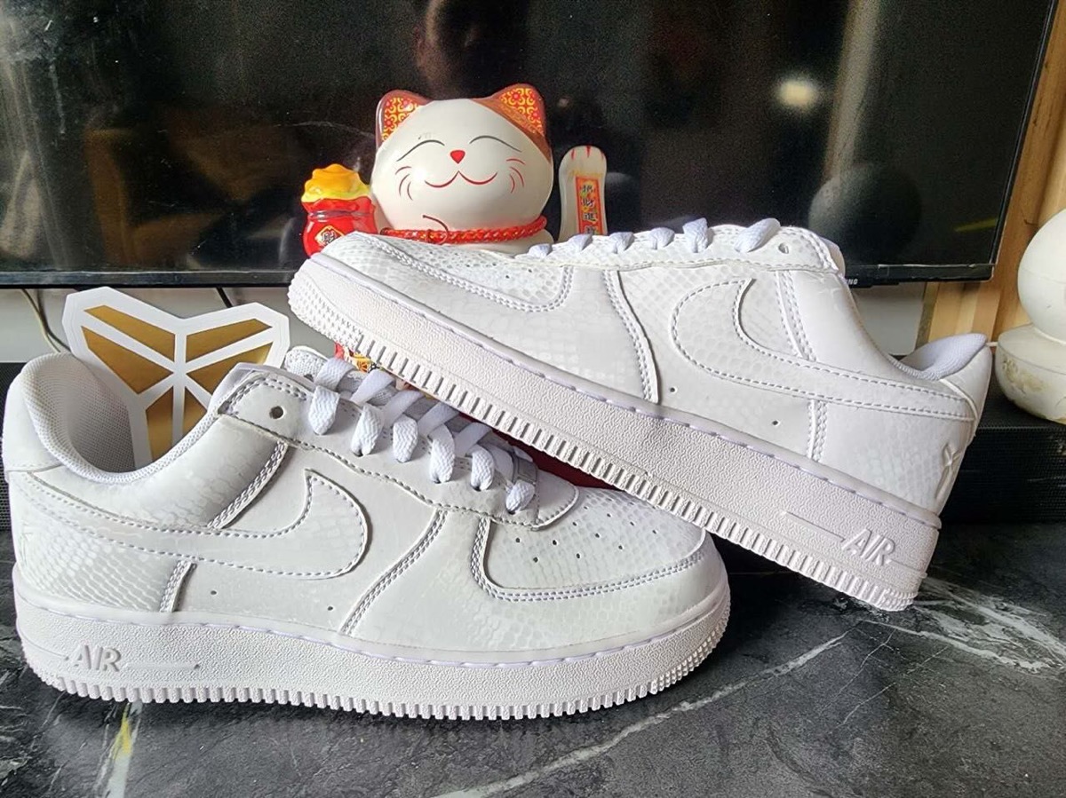Kobe Bryant x Nike Air Force 1 Low “White”が国内7月1日より発売