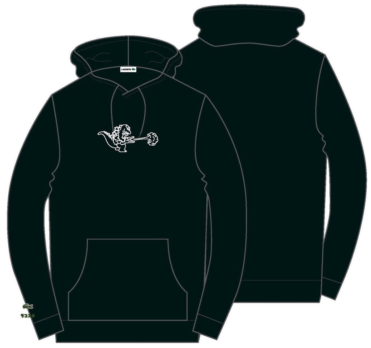 LACOSTE x GODZILLA『My Lacoste Art Program Vol.9』が国内9月19日