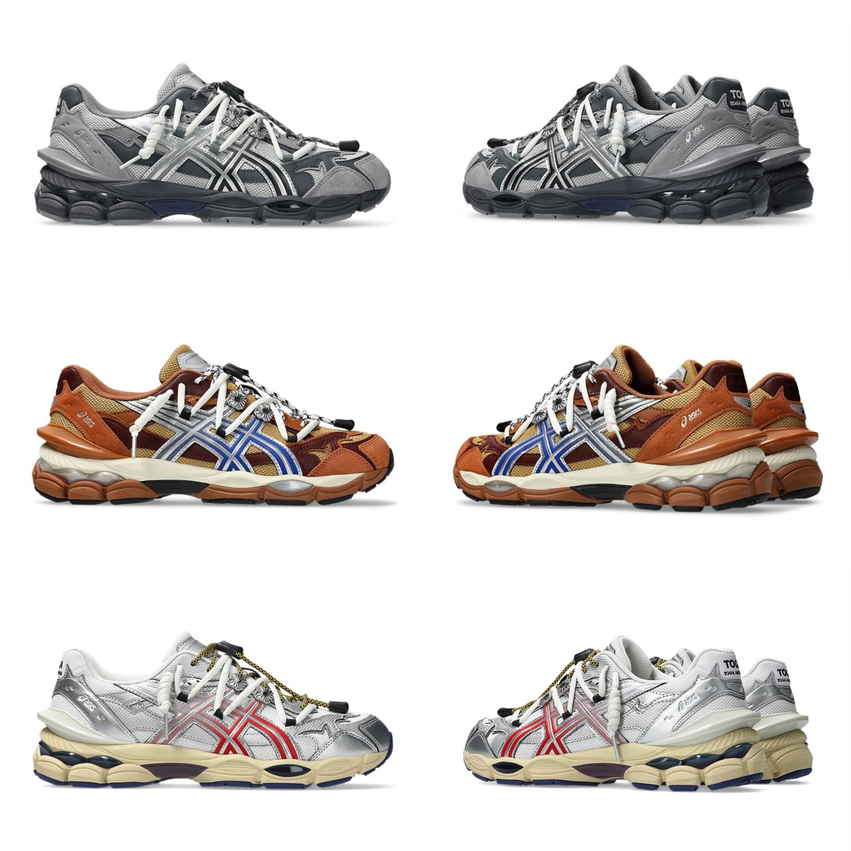 TOGA ARCHIVES x ASICS GEL-CUMULUS 16 TG が国内10月3日／10月17日