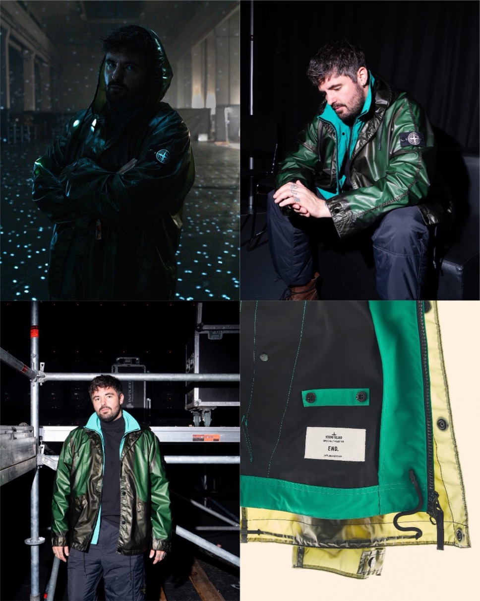 END. x Stone Island『Traslucent Cover-TC & Plated Reflective