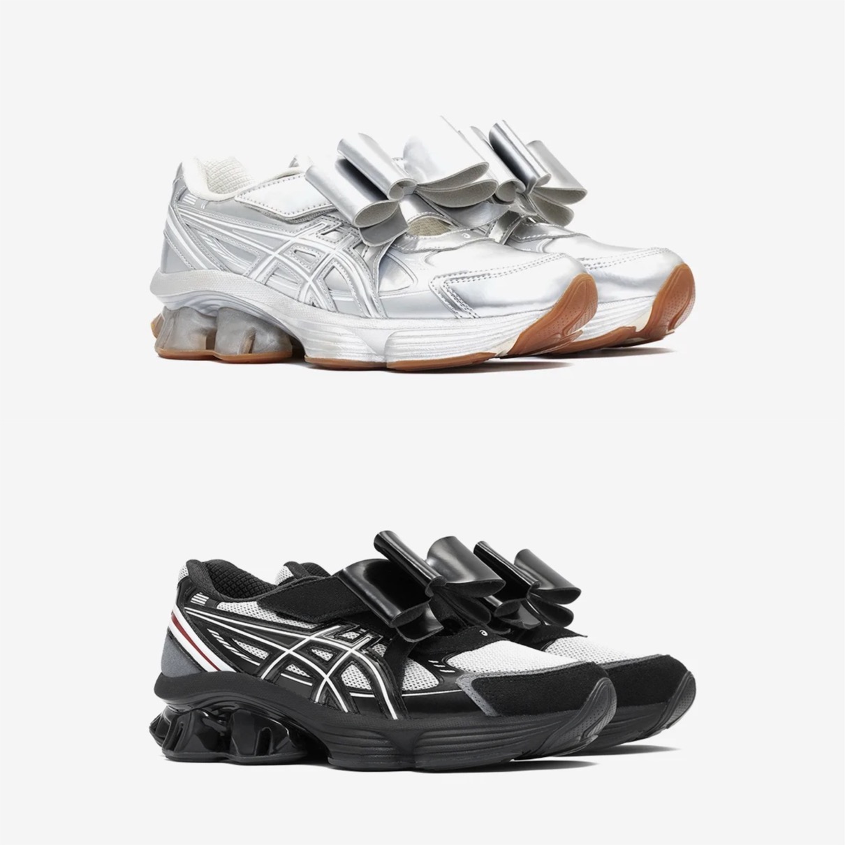 SHUSHU/TONG x Asics リボンをあしらった Gel-Kinetic Fluent が国内12