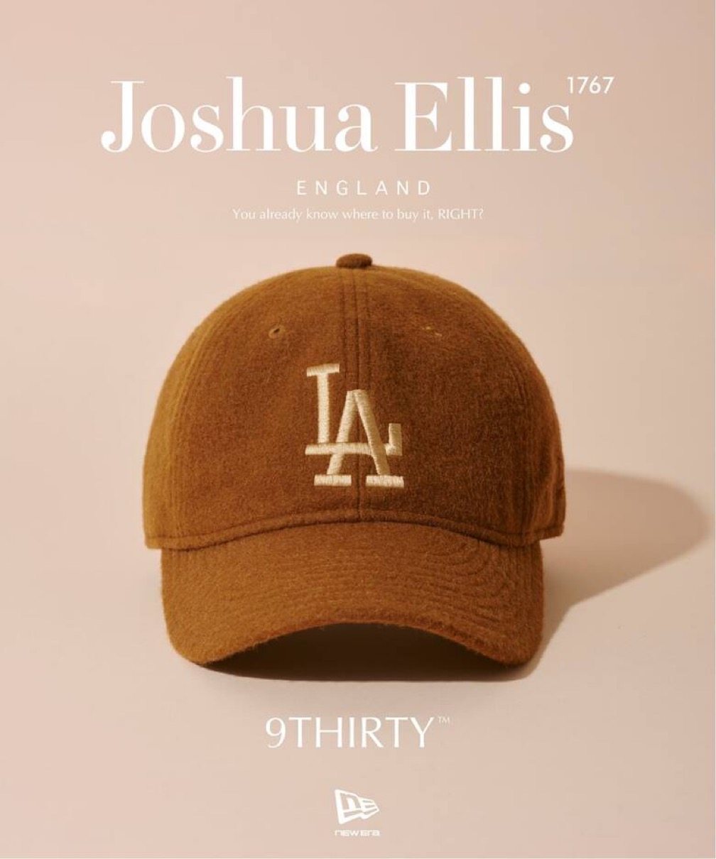 New Era® for JOURNAL STANDARD 25FW ブラウンカシミヤの『Joshua