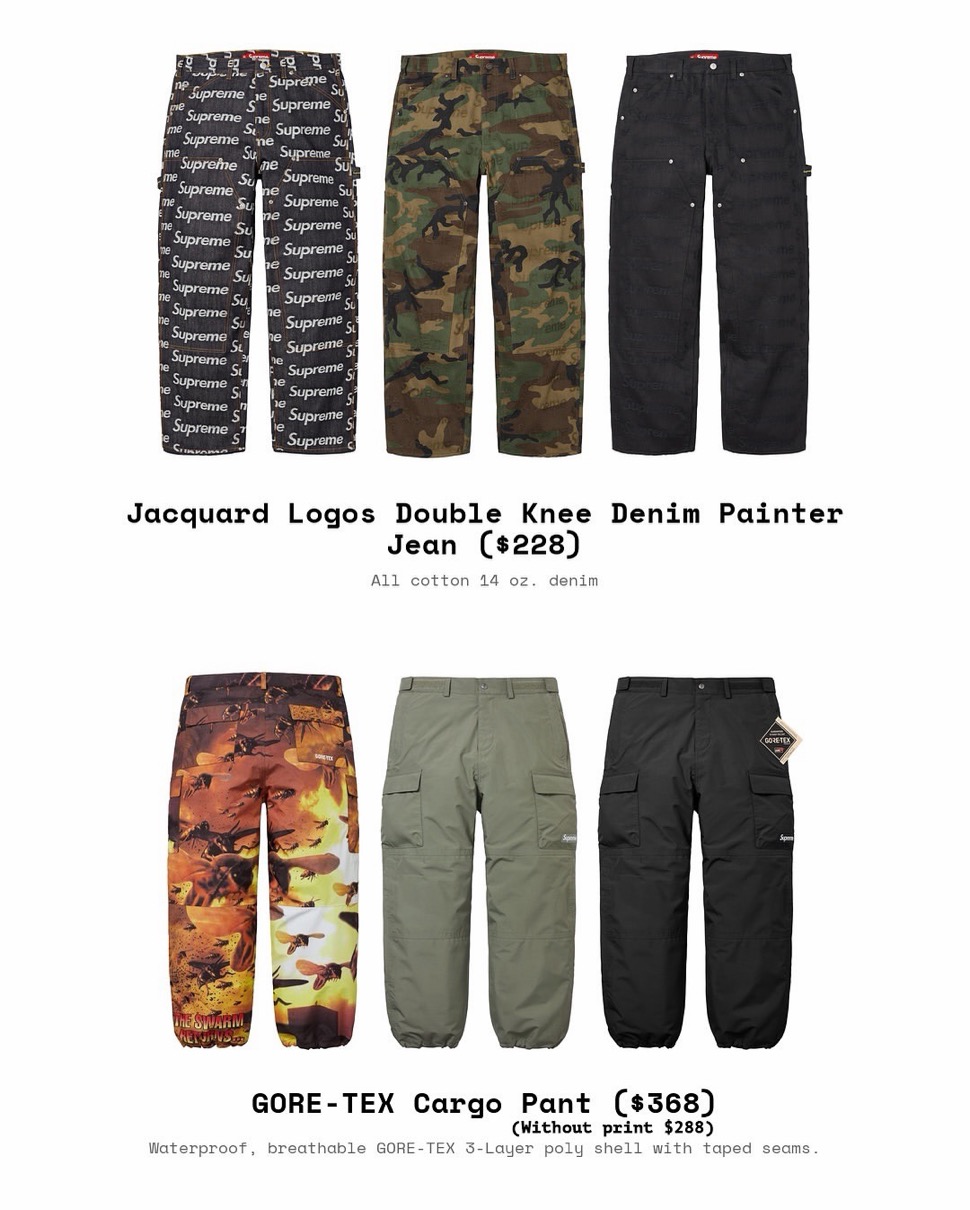 Supreme x Wu-Tang Clan 25FW Week10 が国内11月1日に発売【全商品一覧