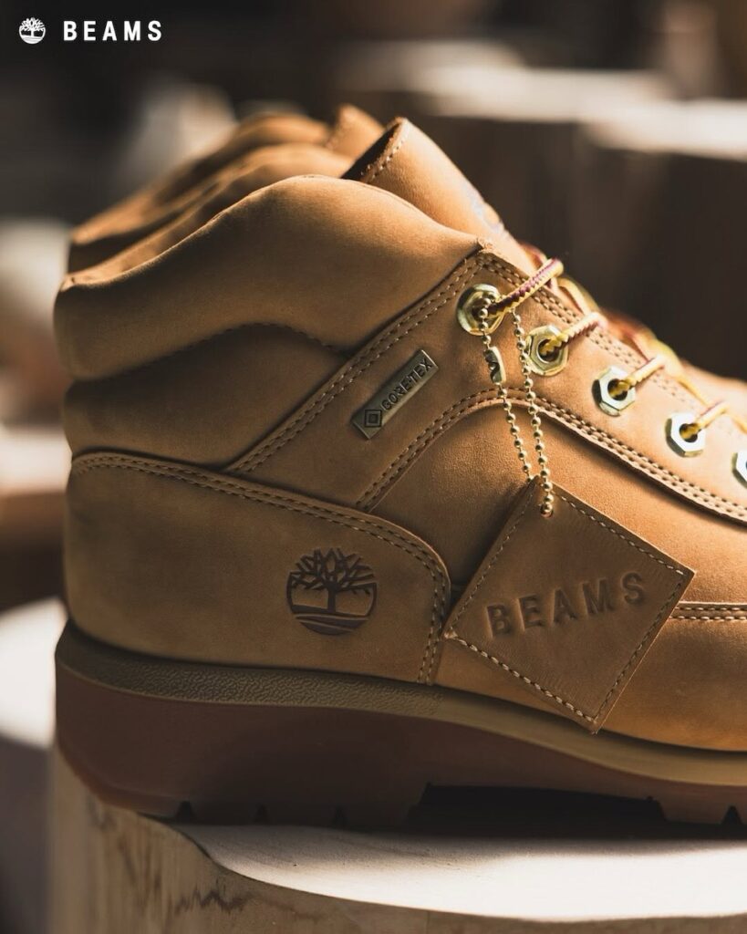 Timberland x BEAMS『Field Boots GTX “Wheat”』が国内10月11日より