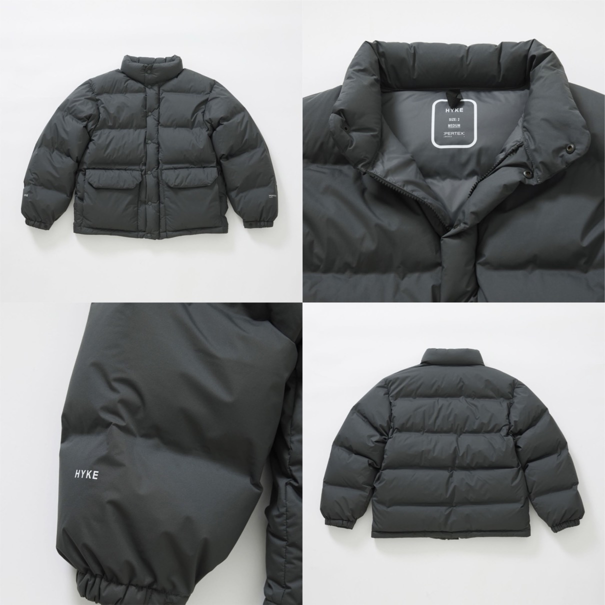 HYKE for BIOTOP 25AW 別注『PERTEX® DOWN JACKET EX』が国内12月13日