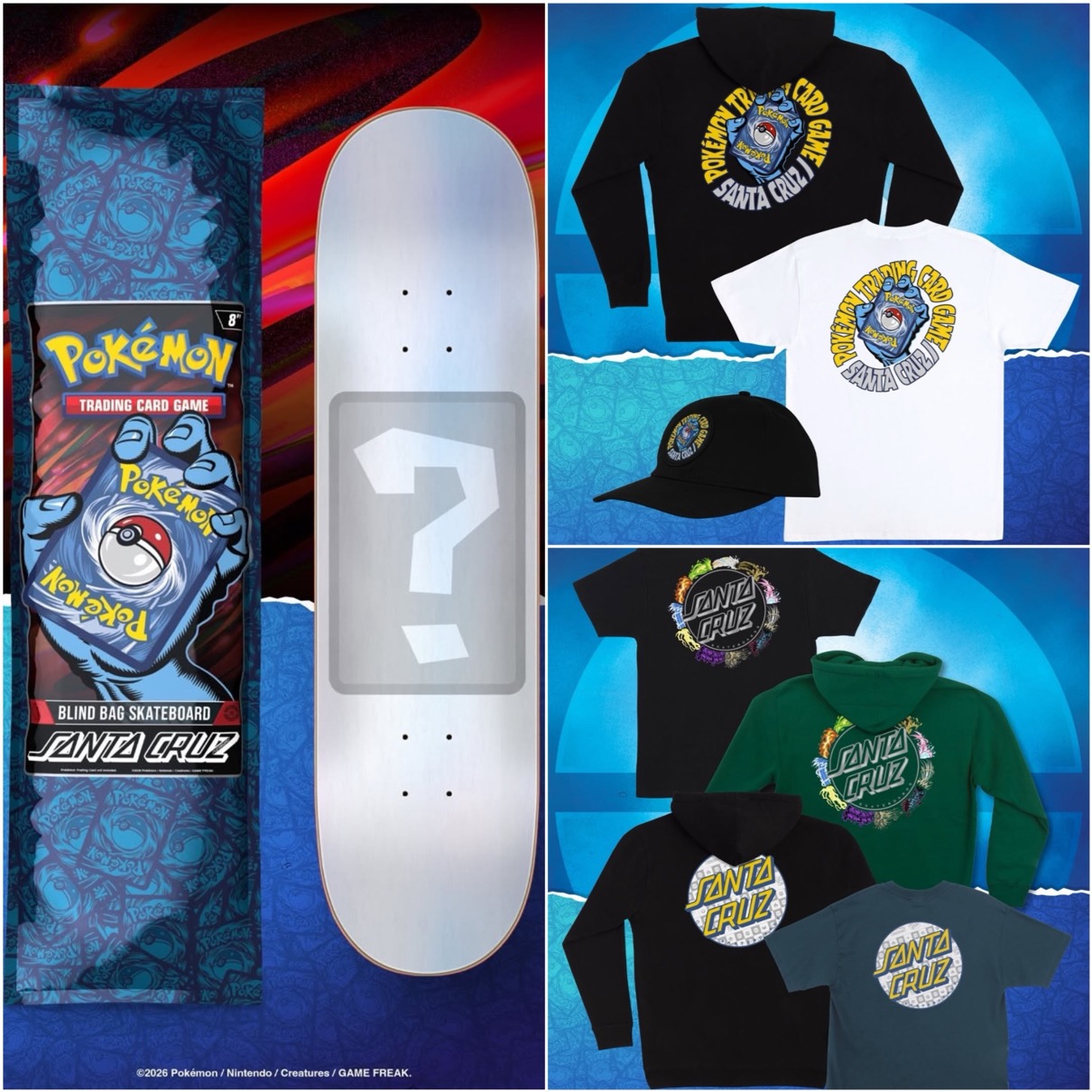 Pokémon x Santa Cruz ポケモン30周年記念コラボアイテムが国内2026