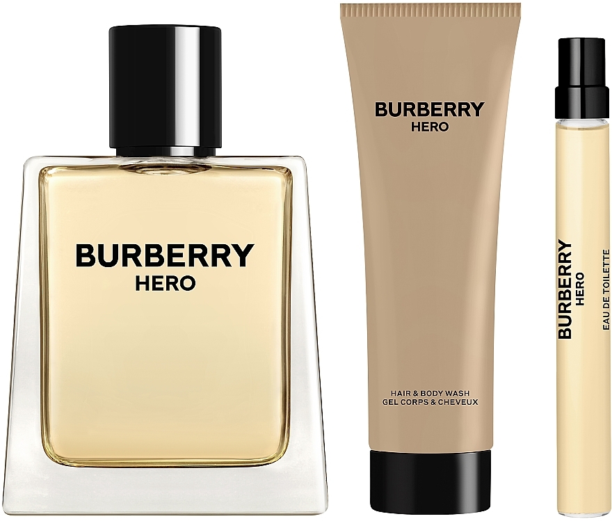 Burberry Hero - Set (edt/100ml + sh/gel/75ml + edt/mini/10ml) | MAKEUP