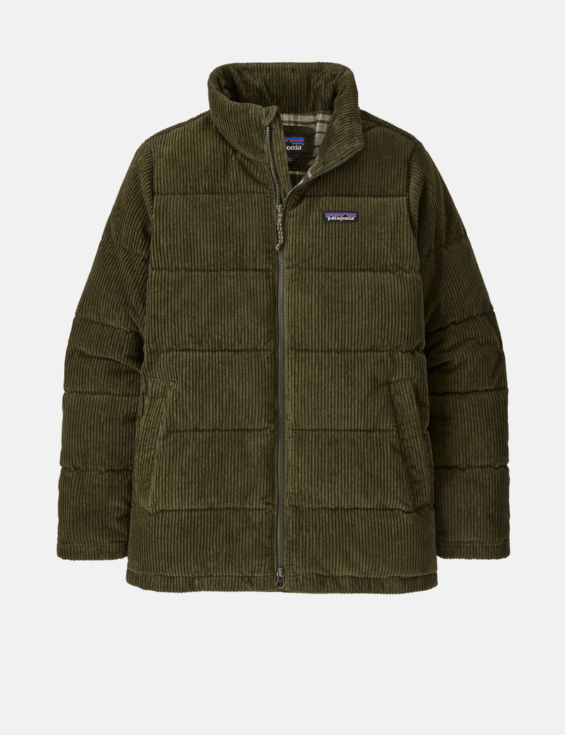 Patagonia Women's Cord Fjord Coat - Pine Needle Green | Urban