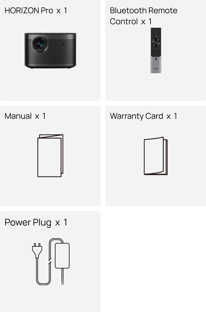 HORIZON Pro 4K Smart Projector | Home Cinema