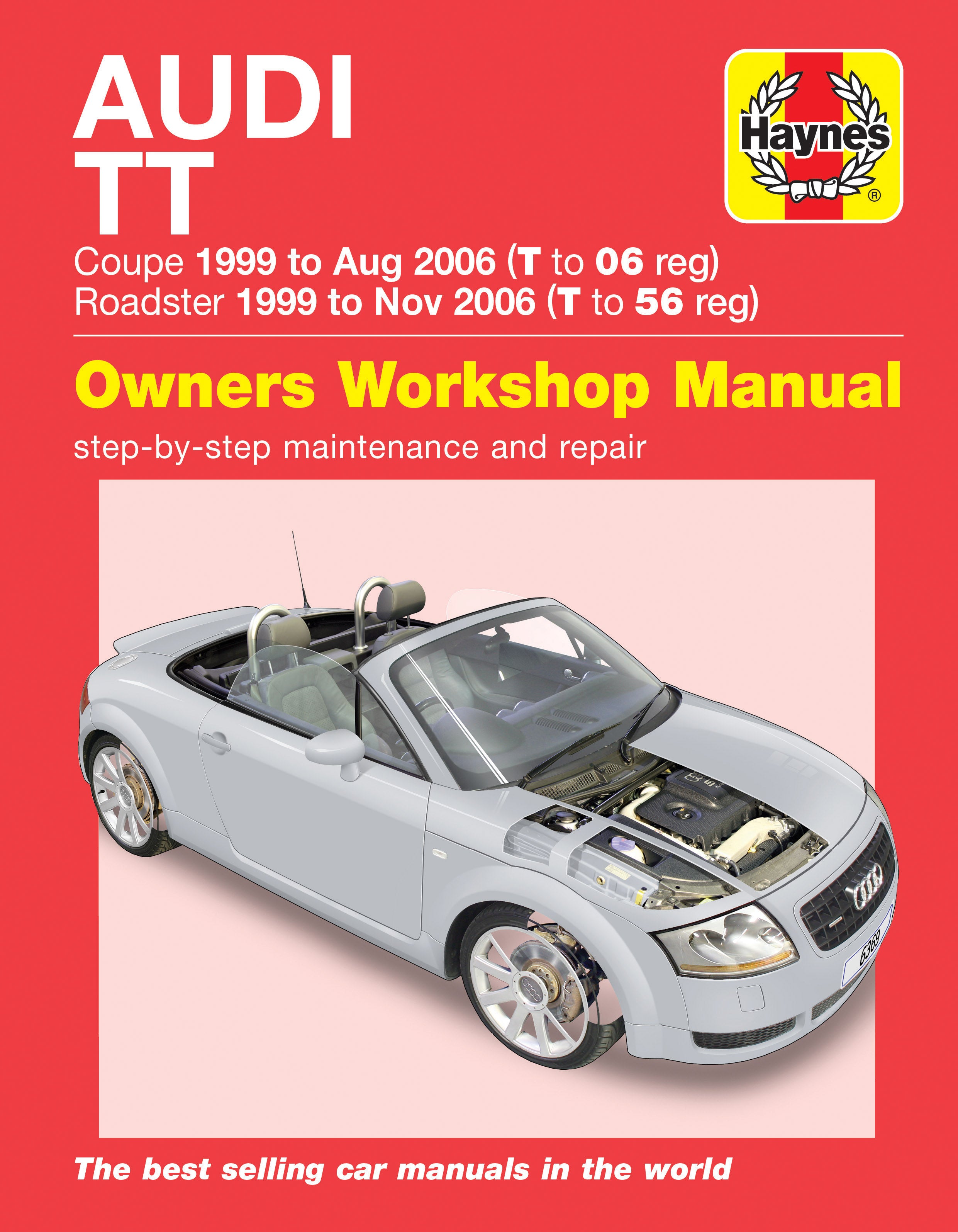 Audi TT (99 to 06) T to 56 Haynes Repair Manual – Haynes Manuals