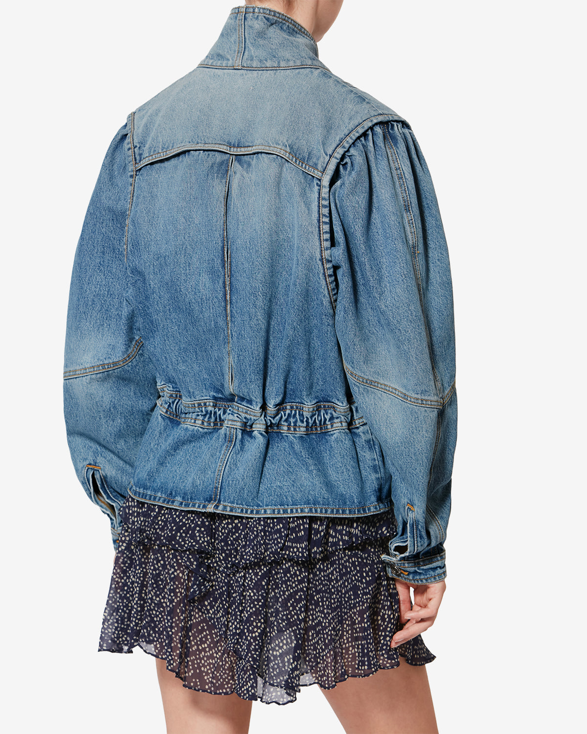 DOLIE JACKET Woman light blue | ISABEL MARANT Official online store