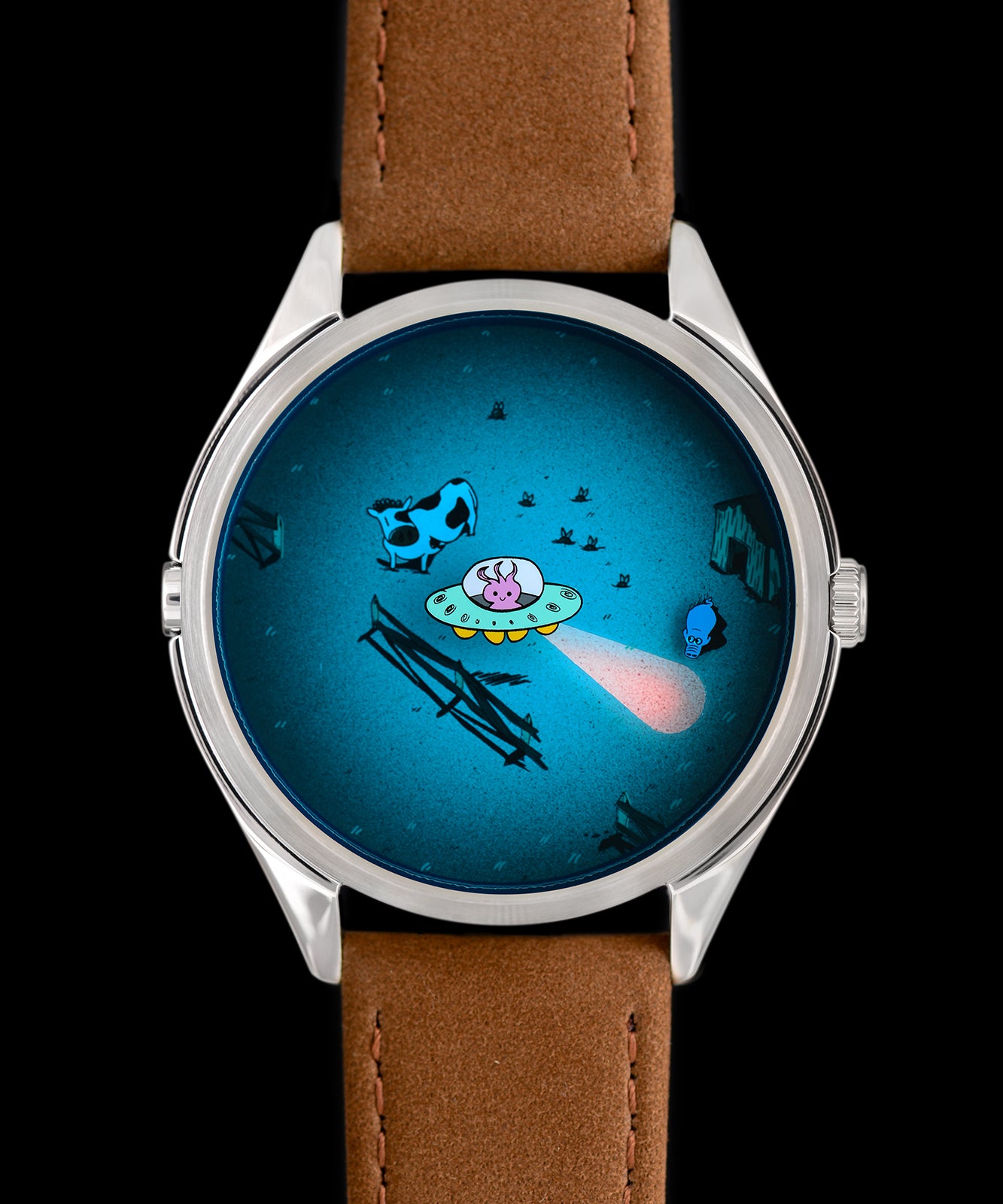 Beam me up! | UFO watch | Xavier Broche X Mr Jones Watches
