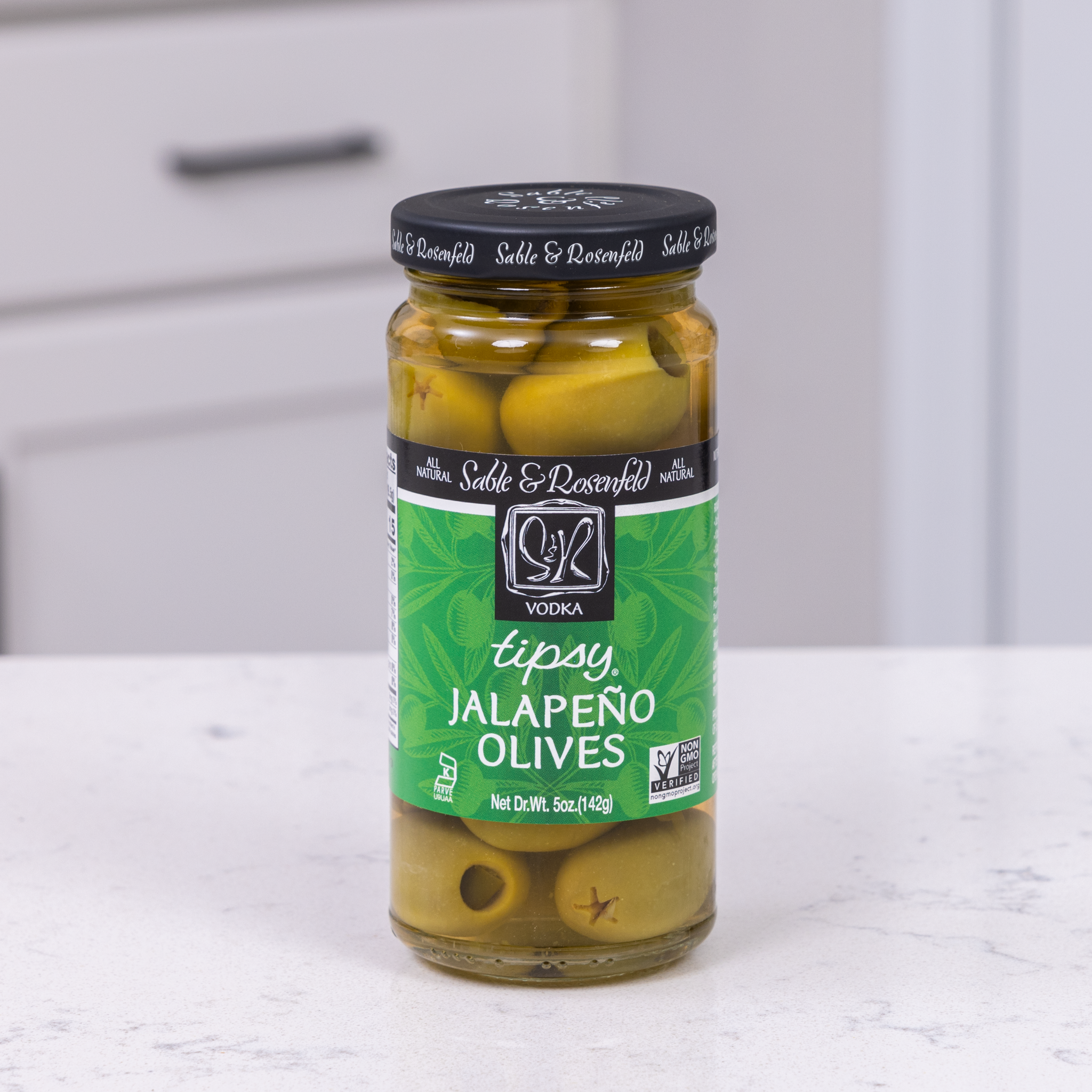 Sable & Rosenfeld | Tipsy Vodka Jalapeño Olives – sableandrosenfeld-us