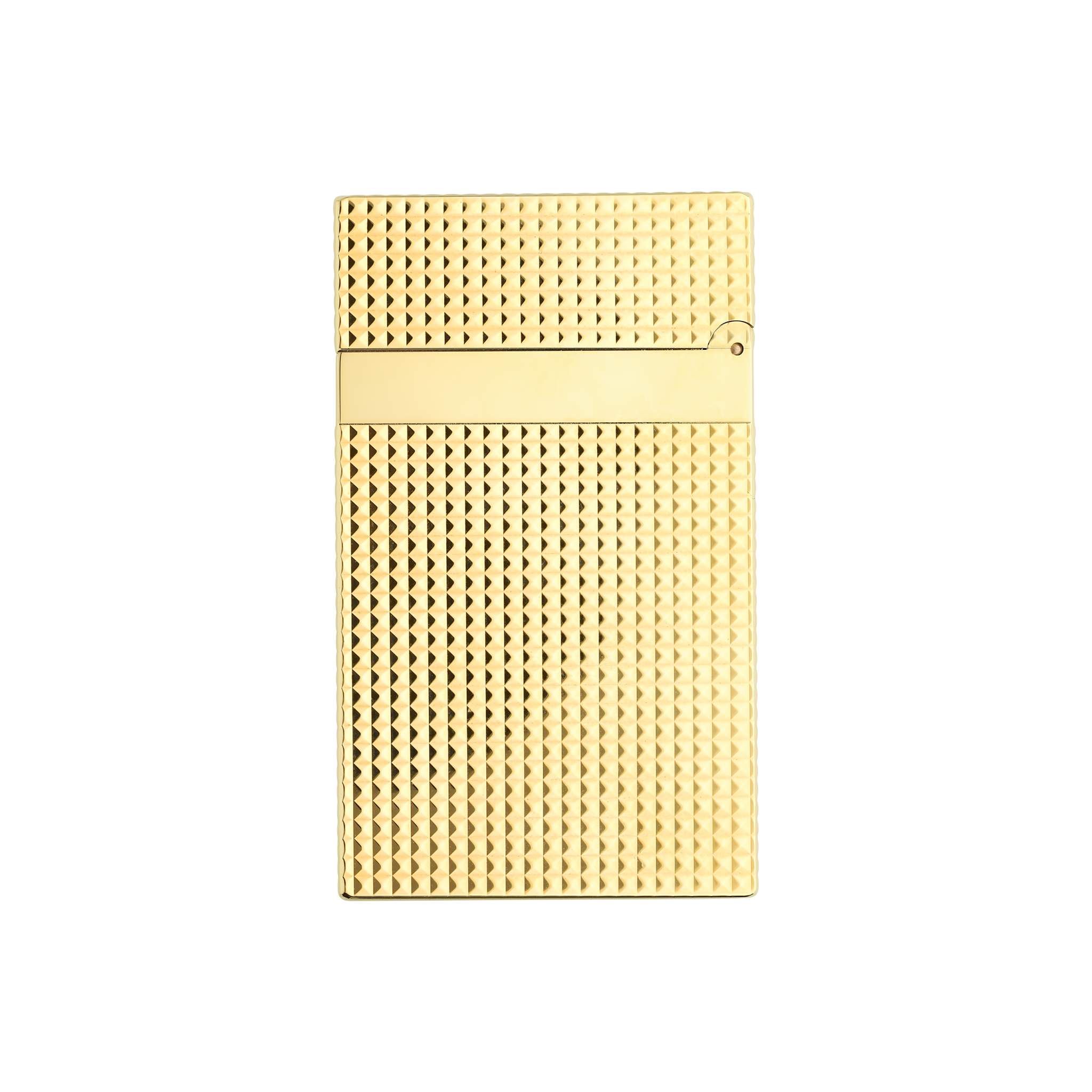 Diamond point lighter with gold finish - Luxury lighter | S.T.