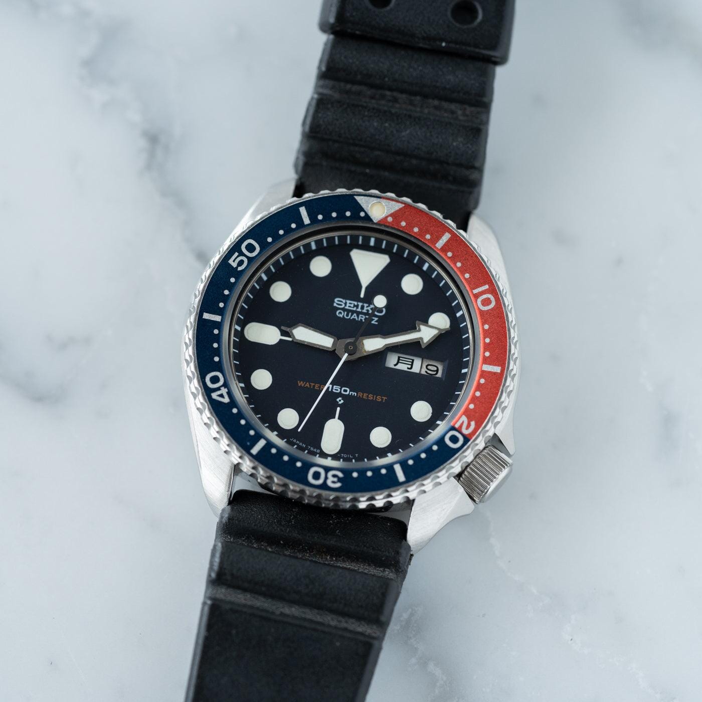 SEIKO 150m Diver 7548-700B Pepsi Bezel | ARBITRO