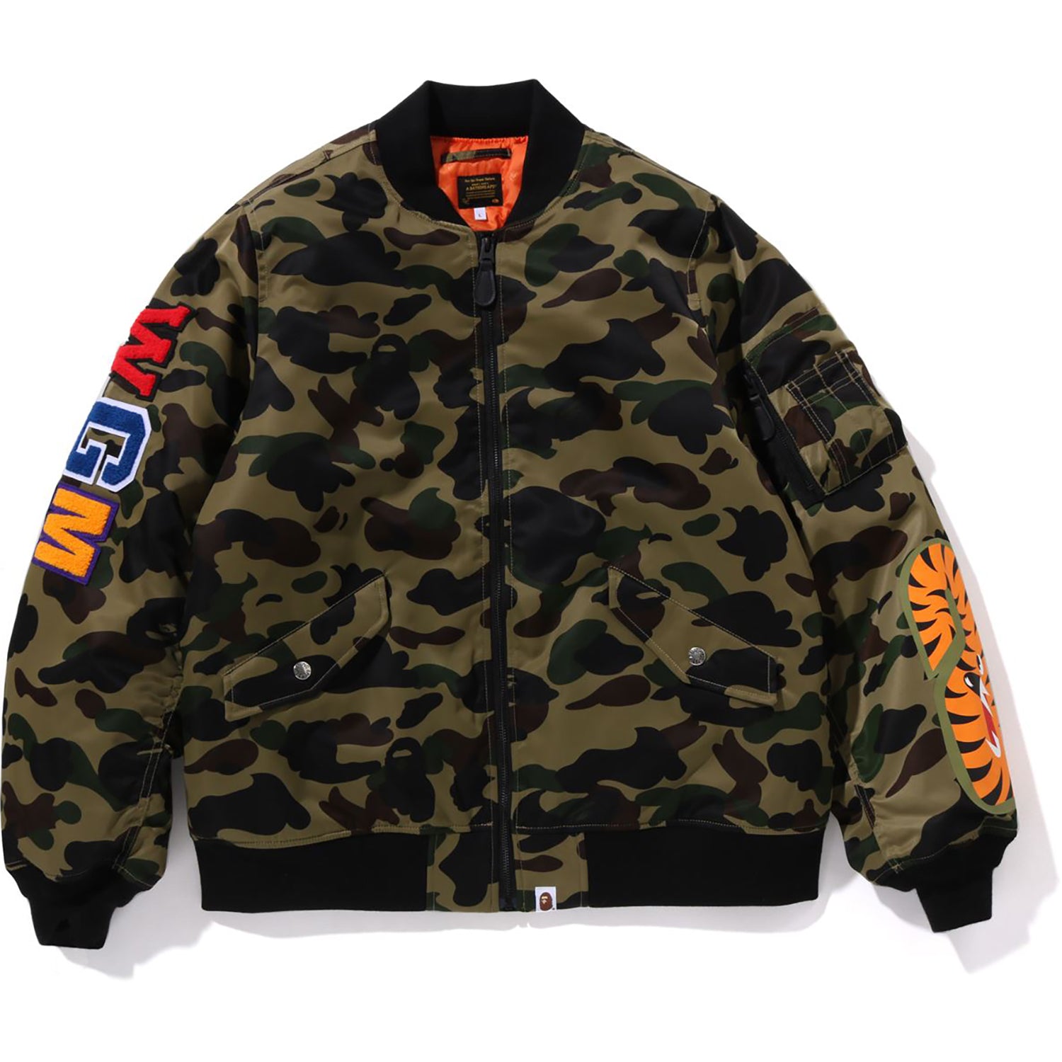 1ST CAMO SHARK MA-1 JACKET MENS – us.bape.com