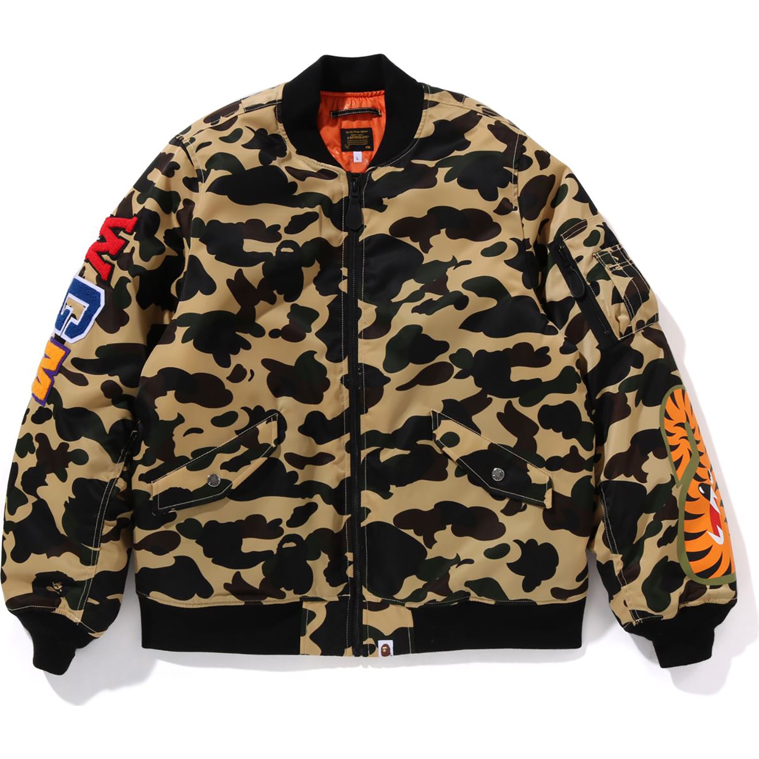 1ST CAMO SHARK MA-1 JACKET MENS – us.bape.com