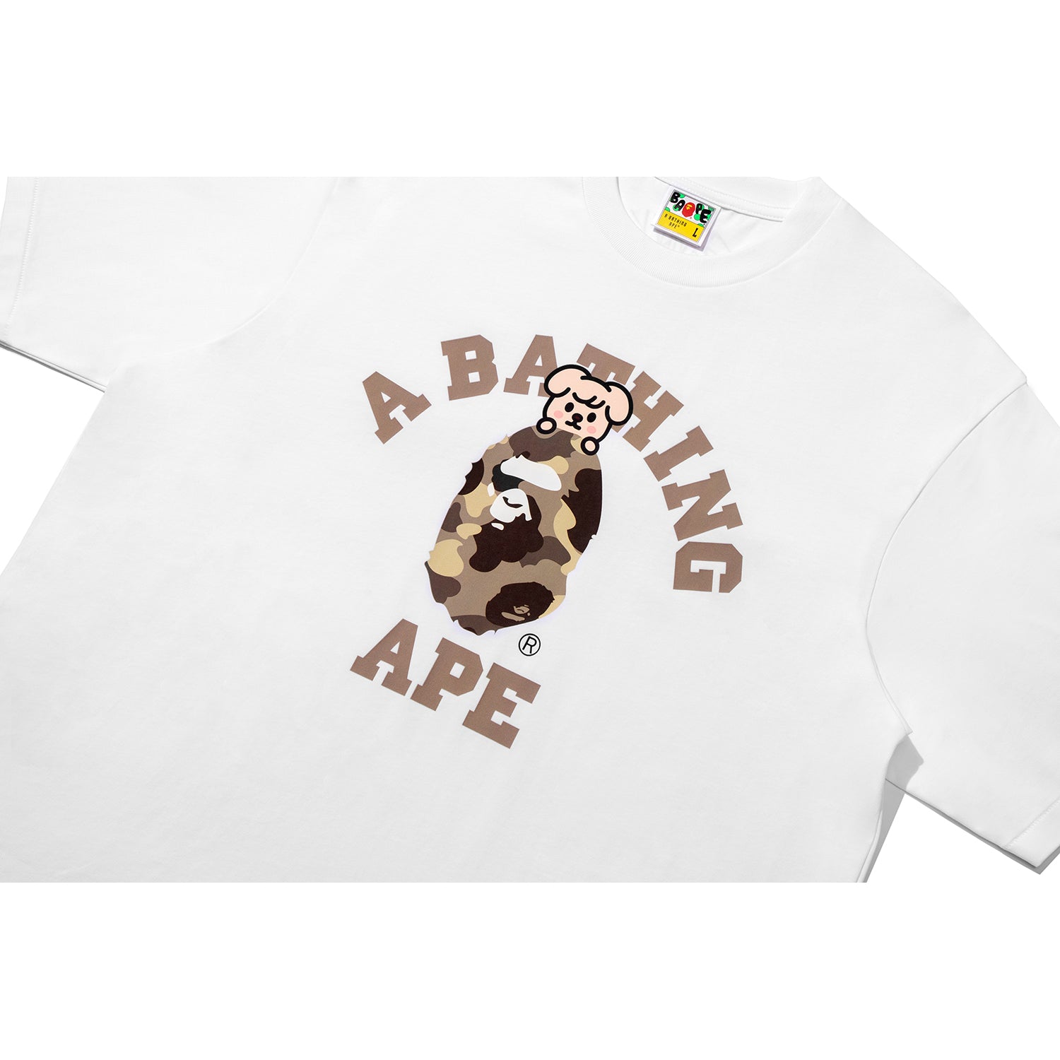 BAPE X STRAY KIDS PUPPYM COLLEGE TEE MENS – us.bape.com