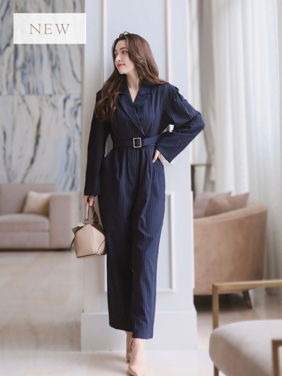 Stripe Jump Suit – VANON