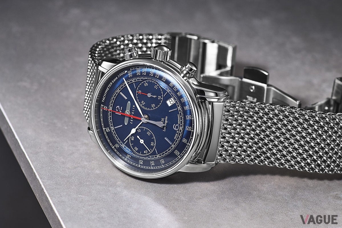 キラキラしたミラネーゼブレスがカッコいい！ 「スイス製機械式