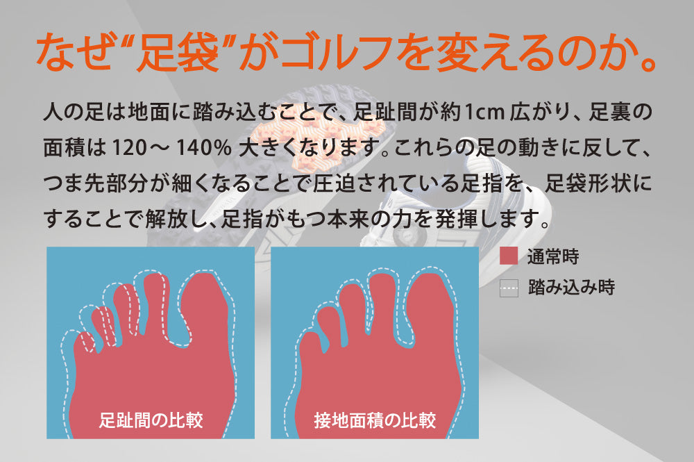 足袋ゴルフシューズ【VG34】ブラック×シルバー – 足袋スポーツシューズ