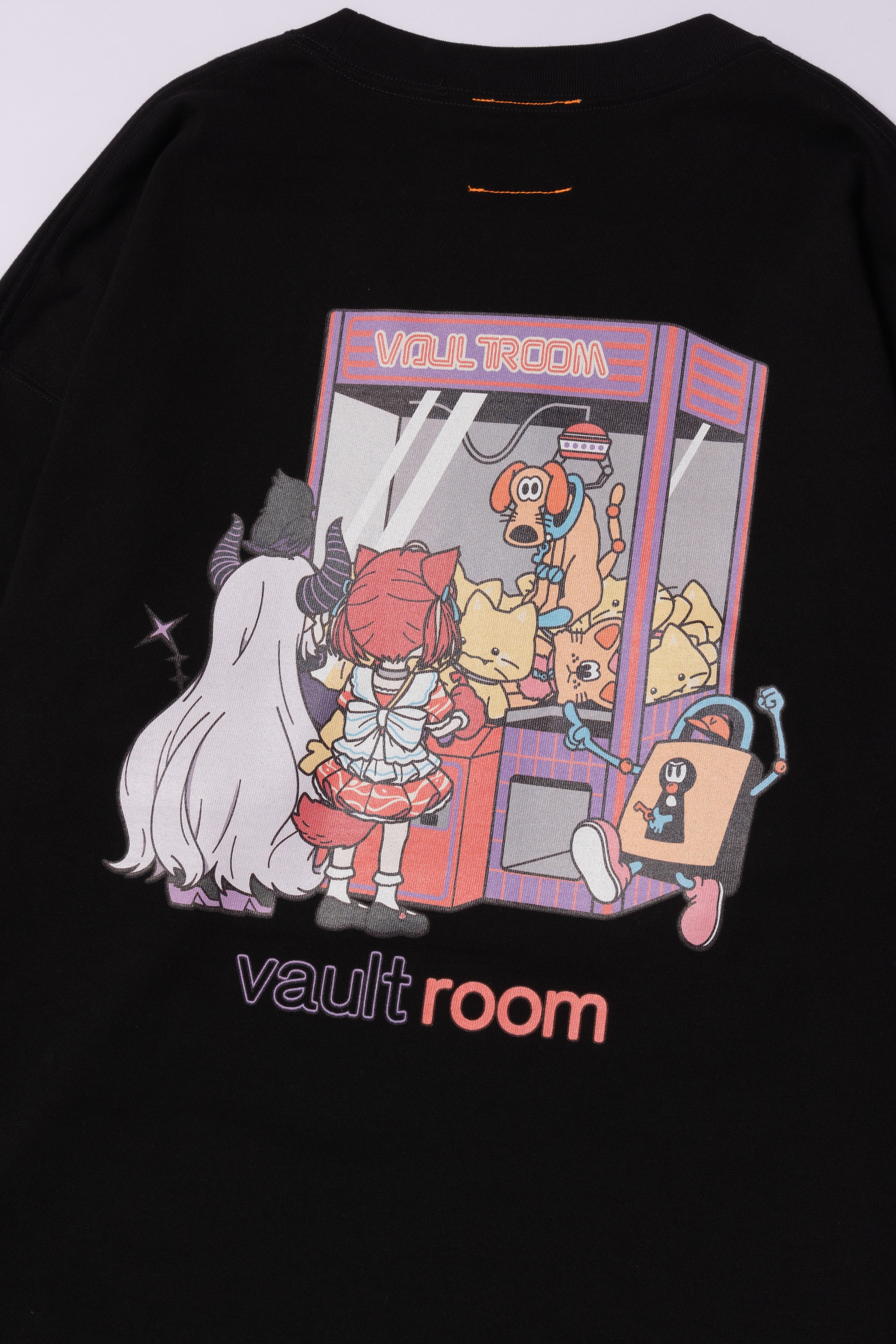 VR × LAPKARU L/S TEE / BLACK – VAULTROOM