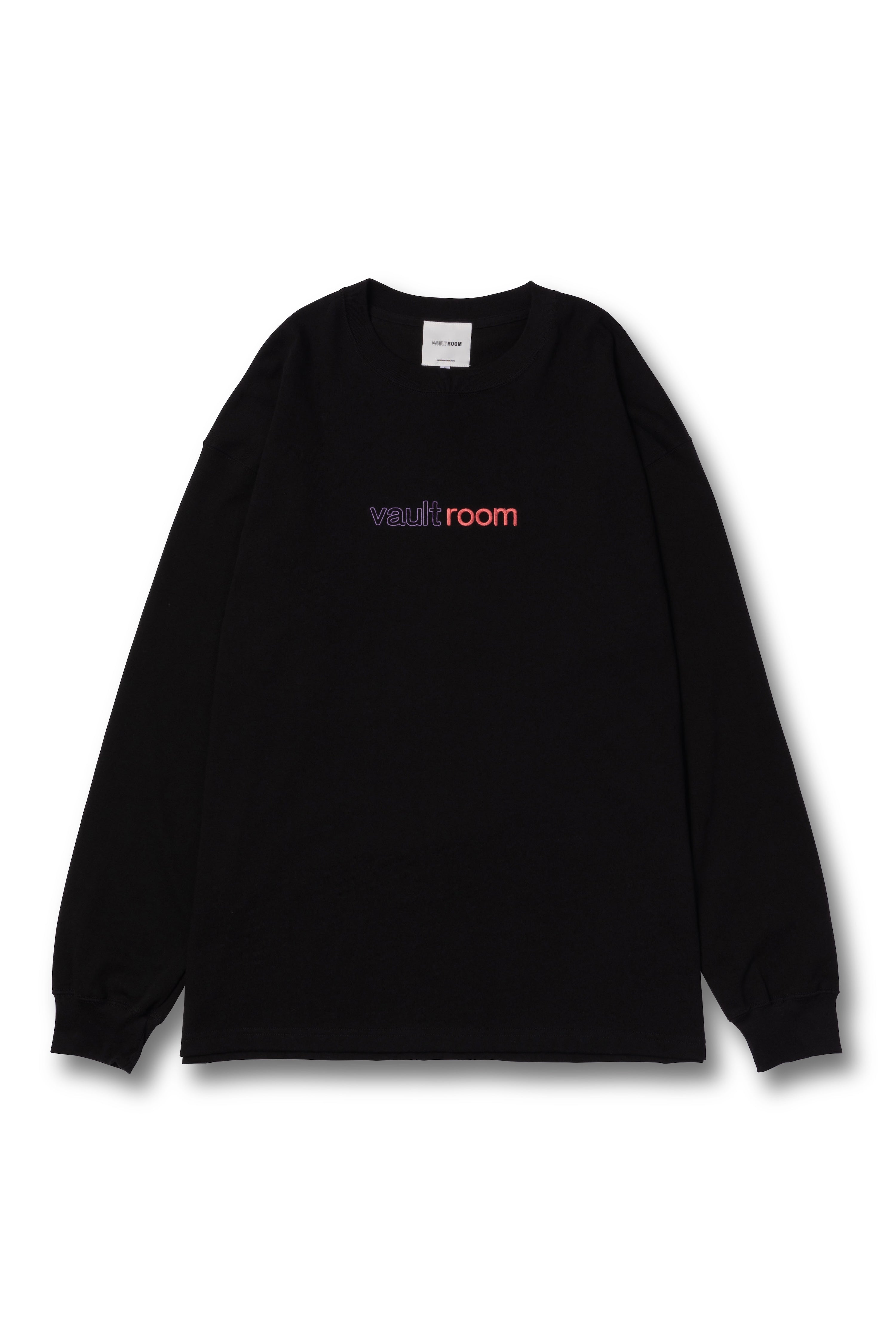 VR × LAPKARU L/S TEE / BLACK – VAULTROOM