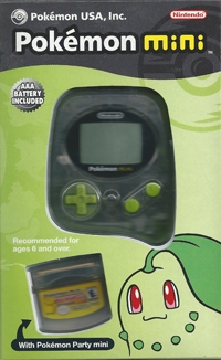 Nintendo Pokémon Mini (Chikorita Green) - Pokemon Mini Consoles