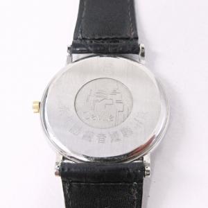 DE VILLE 腕時計 3針 カレンダー 白文字盤 レザーベルト（2023/01/19