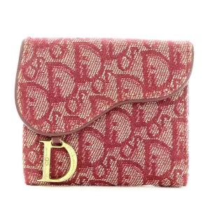 トロッター 財布 二つ折り コンパクトウォレット Wホック リボン