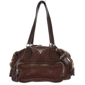 BR2804 ウォッシュドレザー ボストンバッグ ハンドバッグ ワン