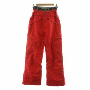 パンツ スノーボードウェア レイヤード ジッパーフライ M 赤 レッド