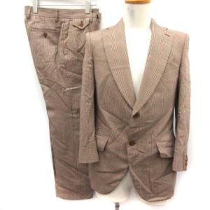 3ピース スーツ セットアップ ジャケット パンツ ベスト チェック