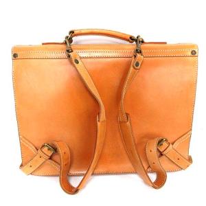 ブリーフケース ビジネスバッグ リュック ショルダー 3WAY ヌメ革