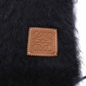 マフラー ウール モヘア 黒（2022/08/02買取） - LOEWE ロエベ | 古着