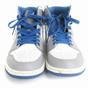 エアジョーダン AIR JORDAN 1 MID True Blue スニーカー ブルー（2024